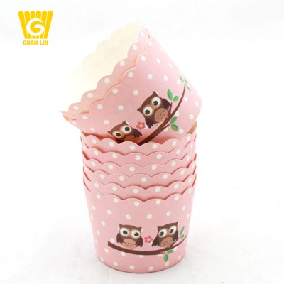 Kitchen oven baking tool colorful fancy muffin cupcake holders wrappers