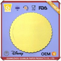 Hot Selling 100% custom colorful round cake board foil paper