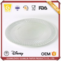 Wholesale Prices Eco-Friendly Food Safe Different shape Colorful Corrugated Paper Plate