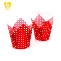 40-60gsm Greaseproof paper Glassine paper Muffin Wraps Tulip Baking Cups