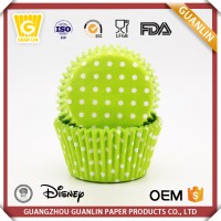 Guanlin Professional Eco-Friendly Wedding Oil Proof Cupcake Paper Baking Cups