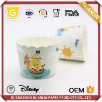 New arrival custom corrugated lacecoated muffin greaseproof paper baking cups